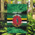 Persionalized Dominica 1978 Garden Flag Dominik Independence Anniversary Grunge Style - Wonder Print Shop