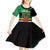 Persionalized Dominica 1978 Kid Short Sleeve Dress Dominik Independence Anniversary Grunge Style - Wonder Print Shop