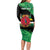 Persionalized Dominica 1978 Long Sleeve Bodycon Dress Dominik Independence Anniversary Grunge Style - Wonder Print Shop