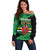 Persionalized Dominica 1978 Off Shoulder Sweater Dominik Independence Anniversary Grunge Style - Wonder Print Shop