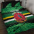 Persionalized Dominica 1978 Quilt Bed Set Dominik Independence Anniversary Grunge Style - Wonder Print Shop