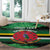 Persionalized Dominica 1978 Round Carpet Dominik Independence Anniversary Grunge Style