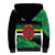 Persionalized Dominica 1978 Sherpa Hoodie Dominik Independence Anniversary Grunge Style - Wonder Print Shop