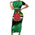 Persionalized Dominica 1978 Short Sleeve Bodycon Dress Dominik Independence Anniversary Grunge Style - Wonder Print Shop