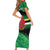 Persionalized Dominica 1978 Short Sleeve Bodycon Dress Dominik Independence Anniversary Grunge Style - Wonder Print Shop