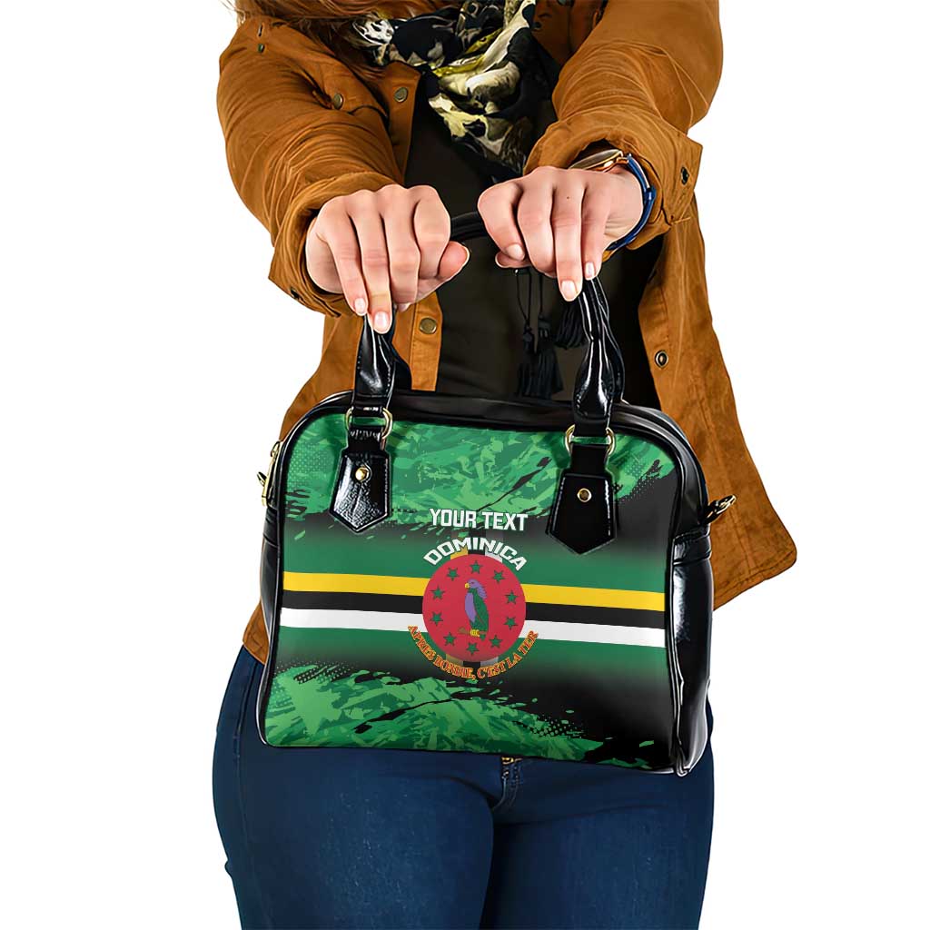 Persionalized Dominica 1978 Shoulder Handbag Dominik Independence Anniversary Grunge Style