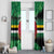 Persionalized Dominica 1978 Window Curtain Dominik Independence Anniversary Grunge Style - Wonder Print Shop