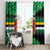 Persionalized Dominica 1978 Window Curtain Dominik Independence Anniversary Grunge Style - Wonder Print Shop