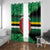 Persionalized Dominica 1978 Window Curtain Dominik Independence Anniversary Grunge Style - Wonder Print Shop