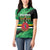 Persionalized Dominica 1978 Women Polo Shirt Dominik Independence Anniversary Grunge Style - Wonder Print Shop