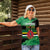 Persionalized Dominica 1978 Women Polo Shirt Dominik Independence Anniversary Grunge Style - Wonder Print Shop