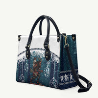 Gruss vom Krampus Christmas Leather Bag Creepy Xmas Devil - Wonder Print Shop