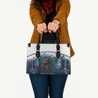 Gruss vom Krampus Christmas Leather Bag Creepy Xmas Devil - Wonder Print Shop