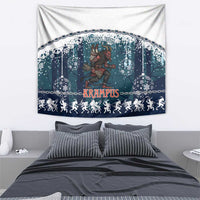 Gruss vom Krampus Christmas Tapestry Creepy Xmas Devil - Wonder Print Shop
