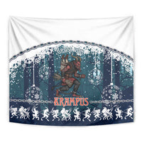 Gruss vom Krampus Christmas Tapestry Creepy Xmas Devil - Wonder Print Shop