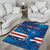 Custom Cape Verde Football Area Rug Go Blue Sharks - Mascot Version - Wonder Print Shop