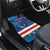 Custom Cape Verde Football Car Mats Go Blue Sharks - Mascot Version - Wonder Print Shop