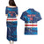 Custom Cape Verde Football Couples Matching Puletasi and Hawaiian Shirt Go Blue Sharks - Mascot Version - Wonder Print Shop