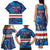 Custom Cape Verde Football Family Matching Tank Maxi Dress and Hawaiian Shirt Go Blue Sharks - Mascot Version - Wonder Print Shop