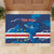 Custom Cape Verde Football Rubber Doormat Go Blue Sharks - Mascot Version - Wonder Print Shop