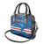 Custom Cape Verde Football Shoulder Handbag Go Blue Sharks - Mascot Version