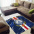 Custom Cape Verde Football Area Rug Go Blue Sharks - Sporty Version - Wonder Print Shop