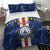 Custom Cape Verde Football Bedding Set Go Blue Sharks - Sporty Version - Wonder Print Shop