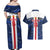 Custom Cape Verde Football Couples Matching Off Shoulder Maxi Dress and Hawaiian Shirt Go Blue Sharks - Sporty Version - Wonder Print Shop