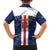 Custom Cape Verde Football Family Matching Puletasi and Hawaiian Shirt Go Blue Sharks - Sporty Version - Wonder Print Shop