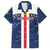 Custom Cape Verde Football Family Matching Puletasi and Hawaiian Shirt Go Blue Sharks - Sporty Version - Wonder Print Shop