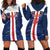 Custom Cape Verde Football Hoodie Dress Go Blue Sharks - Sporty Version