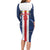 Custom Cape Verde Football Long Sleeve Bodycon Dress Go Blue Sharks - Sporty Version - Wonder Print Shop