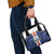 Custom Cape Verde Football Shoulder Handbag Go Blue Sharks - Sporty Version