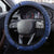 Cape Verde Football Steering Wheel Cover Go Blue Sharks - Sporty Version - Wonder Print Shop