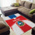 Custom Liberia Football Area Rug Go Lone Stars - Sporty Style - Wonder Print Shop