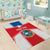 Custom Liberia Football Area Rug Go Lone Stars - Sporty Style - Wonder Print Shop