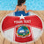 Custom Liberia Football Beach Blanket Go Lone Stars - Sporty Style - Wonder Print Shop