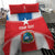 Custom Liberia Football Bedding Set Go Lone Stars - Sporty Style - Wonder Print Shop