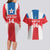 Custom Liberia Football Couples Matching Long Sleeve Bodycon Dress and Hawaiian Shirt Go Lone Stars - Sporty Style - Wonder Print Shop