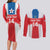 Custom Liberia Football Couples Matching Long Sleeve Bodycon Dress and Long Sleeve Button Shirt Go Lone Stars - Sporty Style - Wonder Print Shop