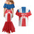 Custom Liberia Football Couples Matching Mermaid Dress and Hawaiian Shirt Go Lone Stars - Sporty Style - Wonder Print Shop