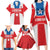 Custom Liberia Football Family Matching Long Sleeve Bodycon Dress and Hawaiian Shirt Go Lone Stars - Sporty Style - Wonder Print Shop