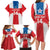 Custom Liberia Football Family Matching Long Sleeve Bodycon Dress and Hawaiian Shirt Go Lone Stars - Sporty Style - Wonder Print Shop