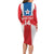 Custom Liberia Football Family Matching Long Sleeve Bodycon Dress and Hawaiian Shirt Go Lone Stars - Sporty Style - Wonder Print Shop