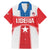 Custom Liberia Football Family Matching Mermaid Dress and Hawaiian Shirt Go Lone Stars - Sporty Style - Wonder Print Shop