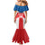 Custom Liberia Football Family Matching Mermaid Dress and Hawaiian Shirt Go Lone Stars - Sporty Style - Wonder Print Shop