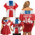 Custom Liberia Football Family Matching Off Shoulder Short Dress and Hawaiian Shirt Go Lone Stars - Sporty Style - Wonder Print Shop