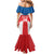 Custom Liberia Football Mermaid Dress Go Lone Stars - Sporty Style - Wonder Print Shop