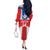 Custom Liberia Football Off The Shoulder Long Sleeve Dress Go Lone Stars - Sporty Style - Wonder Print Shop