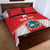 Custom Liberia Football Quilt Bed Set Go Lone Stars - Sporty Style - Wonder Print Shop